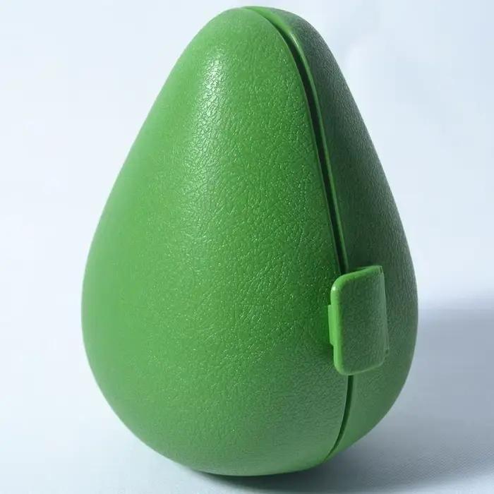 Boîte de stockage des aliments en forme d'avocat vert