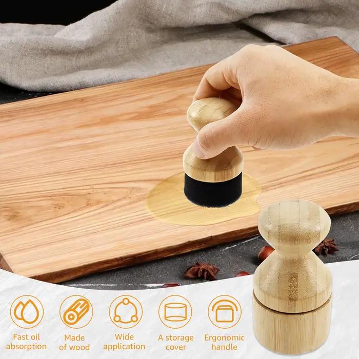 Planche à découper applicateur de cire d'huile