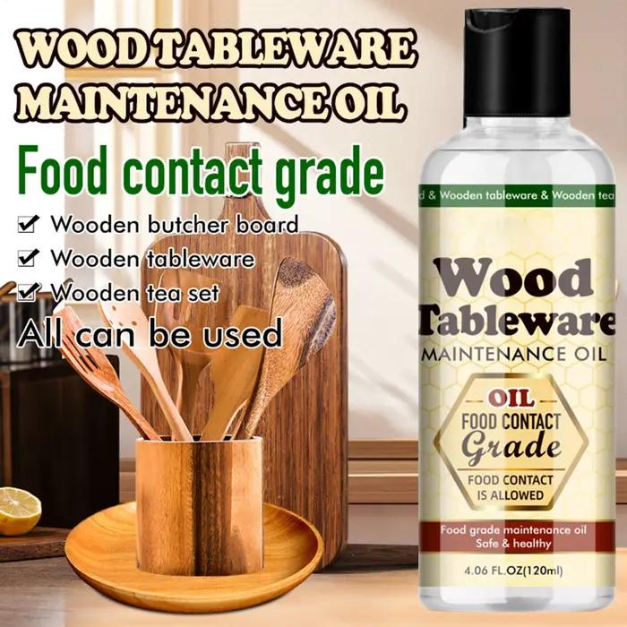 Huile d'entretien pour planches à découper en bois 120 ml