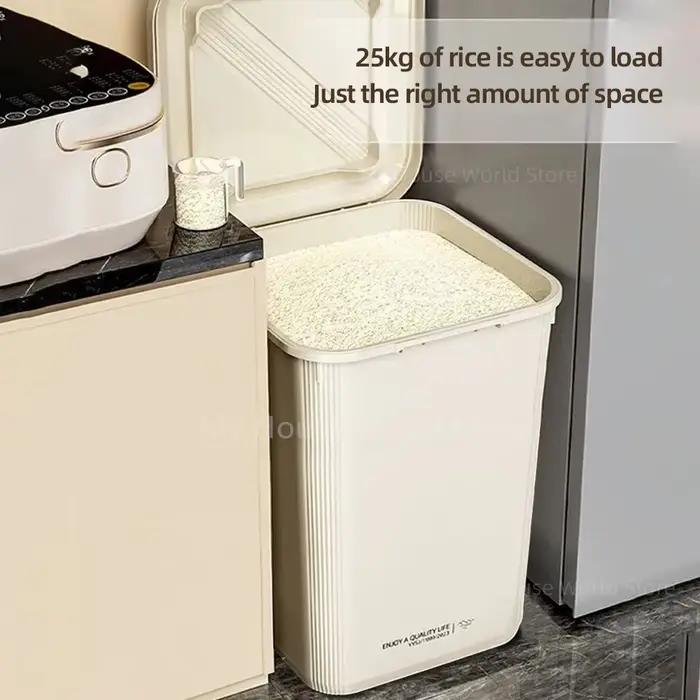Récipient de riz 10KG, boîte de stockage de riz