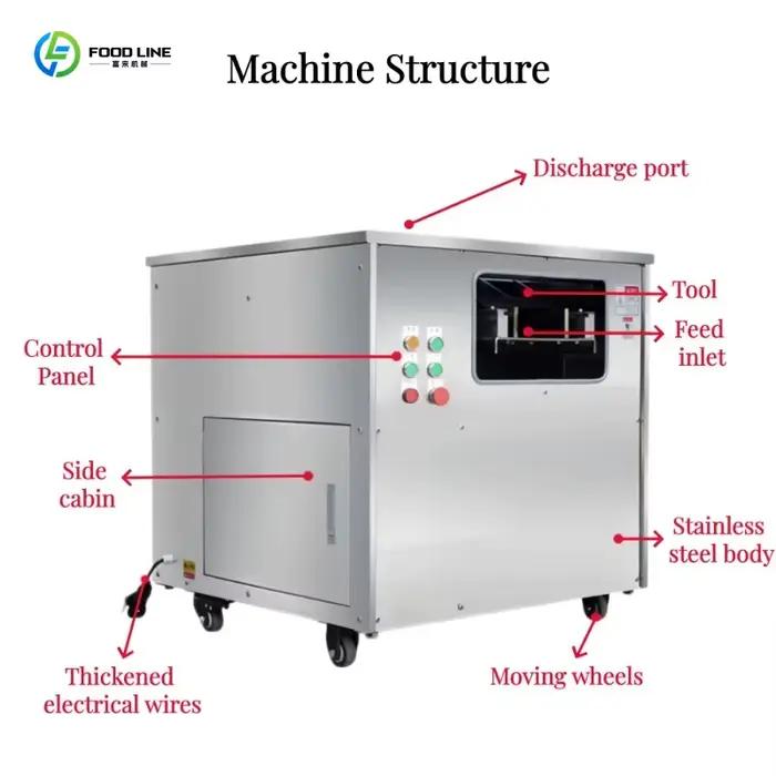Machine à découper automatique de saumon, personnalisée, pour économiser du temps et des efforts, machine à découper les filets de poisson frais, 220V, garantie complète pour les magasins de fruits de