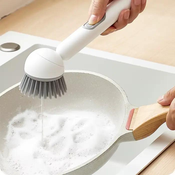 Brosse à casseroles de cuisine à Long manche