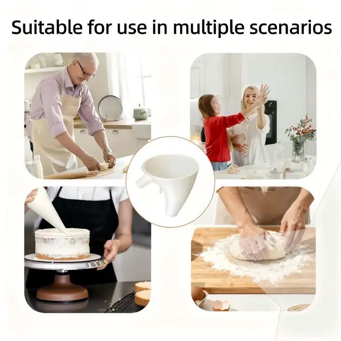 Kitchen Aid Artisan KSM150 Mélangeur sur socle à tête inclinable de 5 Qt avec fixation d'entonnoir facile à verser, pour farine et liquide d'œufs