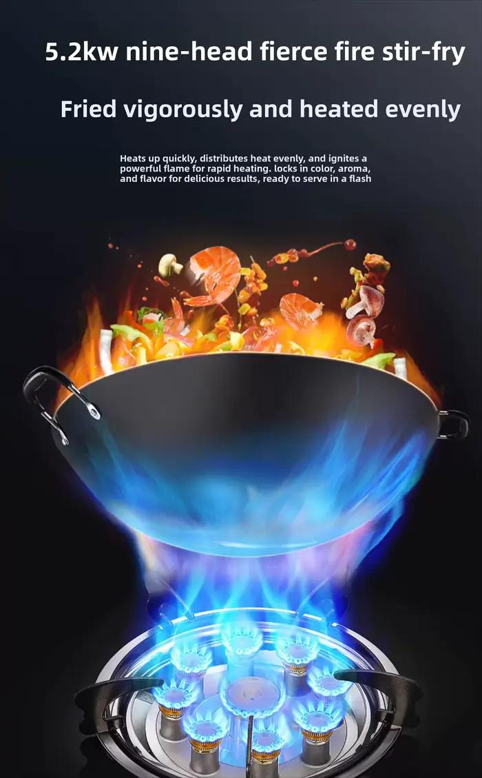Cuisinière à gaz compacte à un seul brûleur GPL Gaz naturel Économie d'énergie