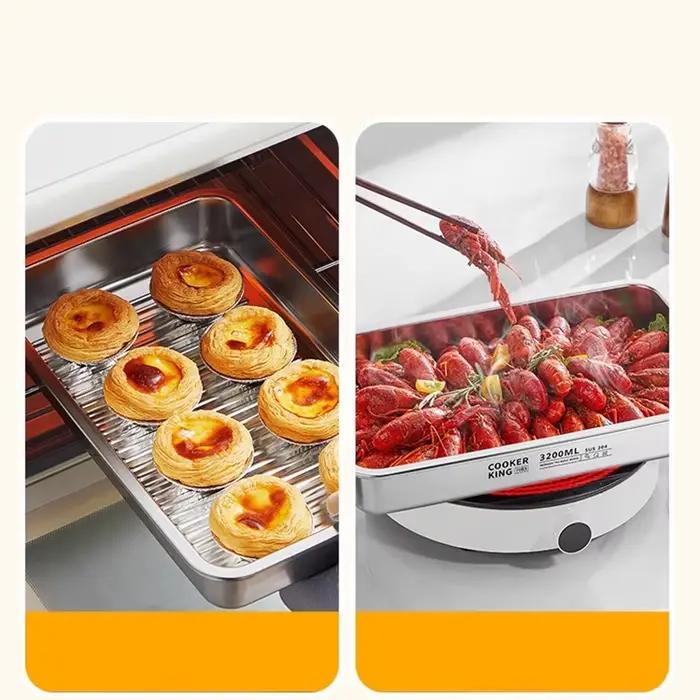 COOKER KING – récipient de stockage des aliments en acier inoxydable