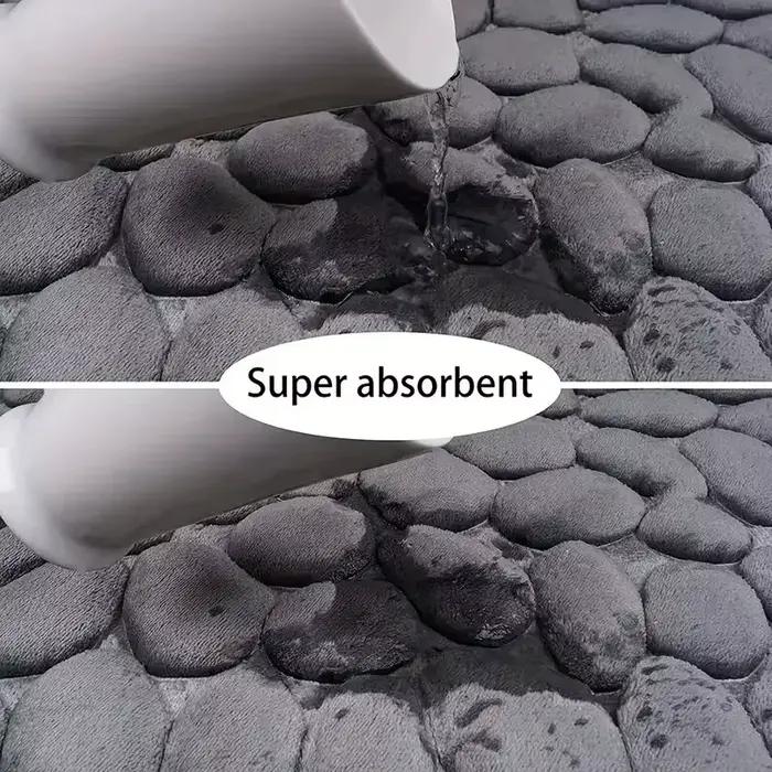 Tapis en fibre gaufrée 1 pièce