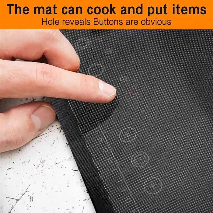Tapis de protection de plaque de cuisson à Induction 52x78cm (20x30 pouces), tapis de plaque de cuisson à Induction magnétique en Silicone, protecteur de couverture de plaque de cuisson à Induction