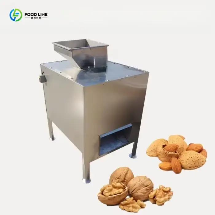 Machine de Traitement des Noix Multifonctionnelle Décortiqueuse et Éplucheuse d'Amandes et de Noisettes pour Usine de Produits Alimentaires Occasions Spéciales