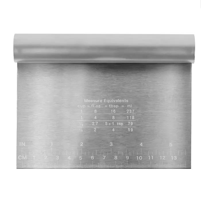 Grattoir à gâteau échelle en acier inoxydable