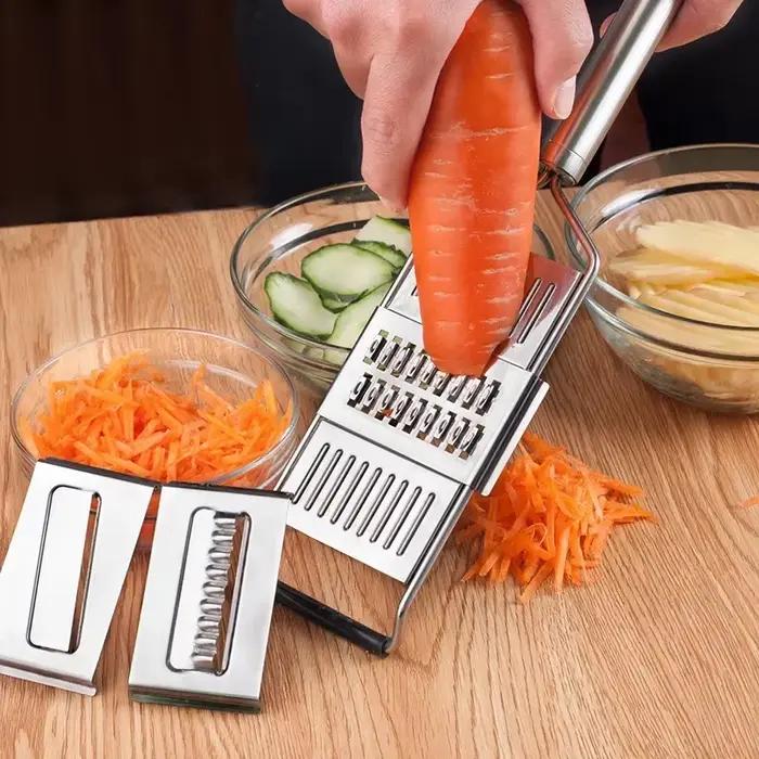 Multi Gadgets accessoires de cuisine outil manuel coupe-légumes broyeur de pommes de terre carottes râpe coupe-oignon trancheuse