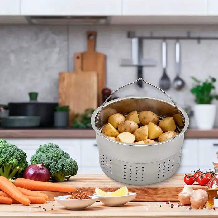 Mise à niveau du cuiseur vapeur 2 en 1 en acier inoxydable pour Thermomix TM7