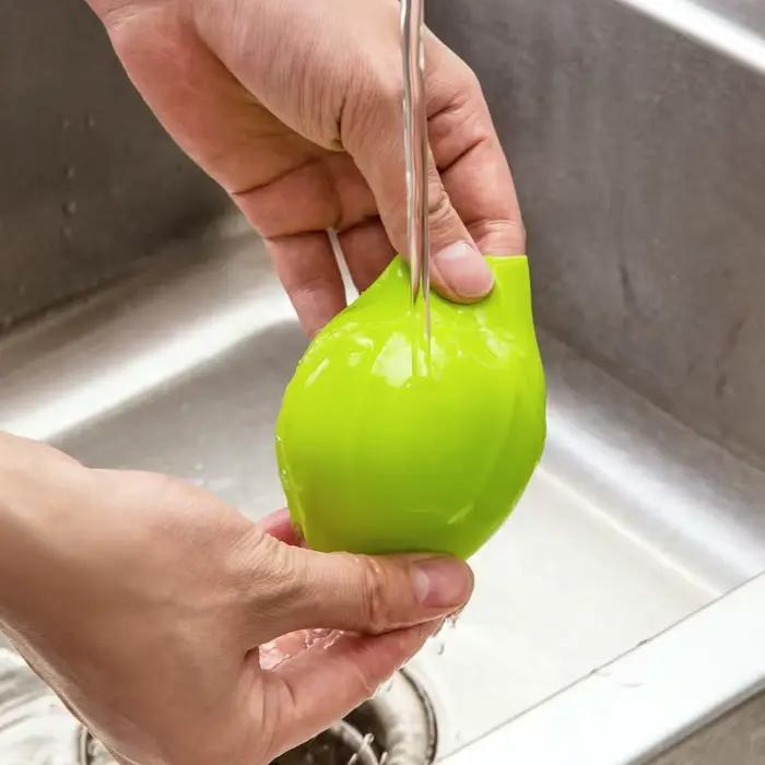 LMETJMA – éplucheur d'ail magique en Silicone, Machine à éplucher l'ail utile, dénudeur d'ail, Gadgets de cuisine pour légumes D0013