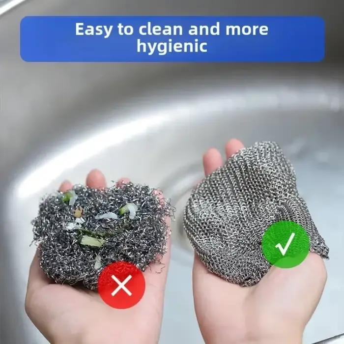 Nettoyeur de cuisine en fonte d'acier inoxydable Durable