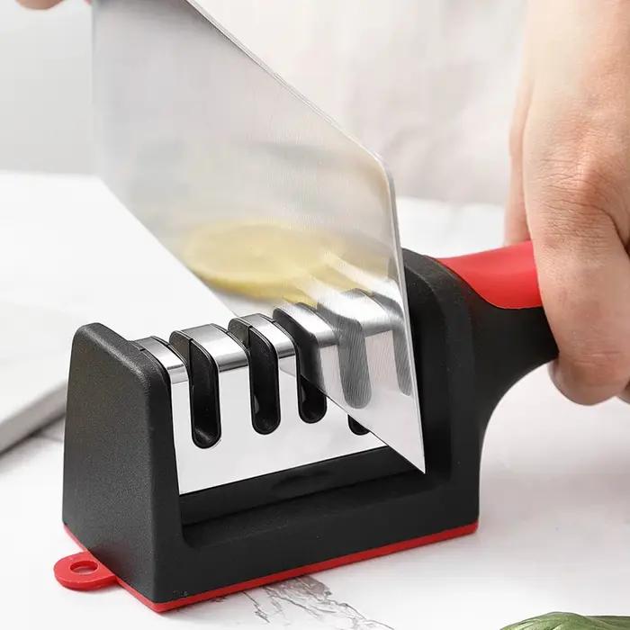 Affûteur de couteaux de cuisine à 4 segments
