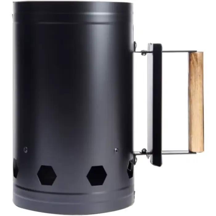 Démarreur de feu de Barbecue en acier inoxydable, brûleur à charbon de bois, poignée Portable, baril d'allumage, Camping pique-nique, poêle de cuisine