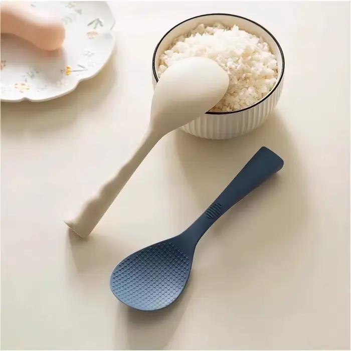 Cuillère à riz en Silicone intégrée