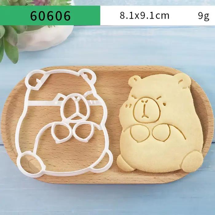 Lot de 4 emporte-pièces mignons en forme de capybara