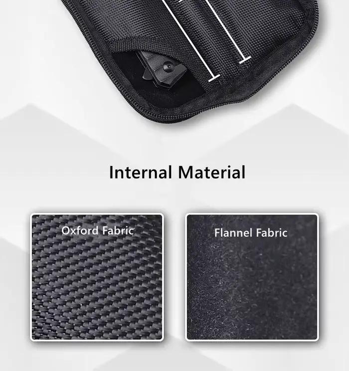 Couteau pliant, sac en cuir, étui à couteau, housse de protection, gaine de couteau, housse en nylon, housse de rangement, sac de protection, sac de rangement, porte-couteau