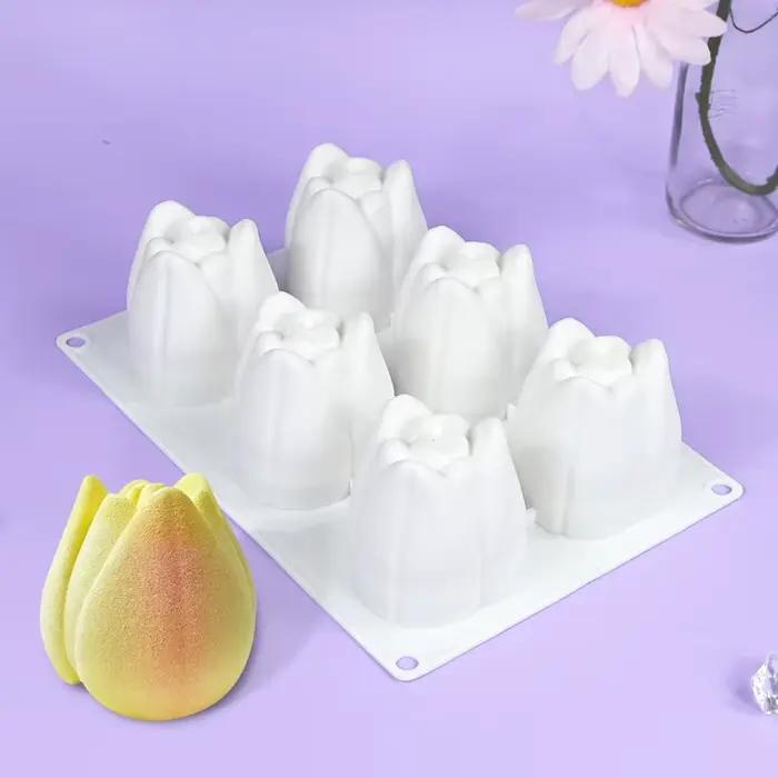 Moule de cuisson en Silicone pour Mousse tulipe