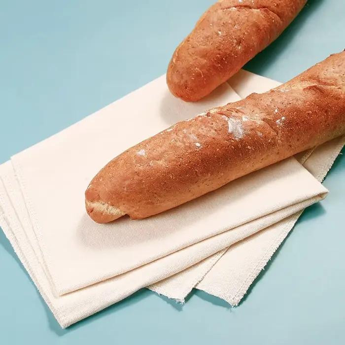 1 pièces nouvelle preuve lin Fermenté tissu Couche pâtisserie pâte boulangers casseroles Baguettes pain