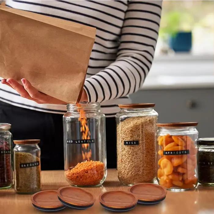 Couvercle de rangement en bois