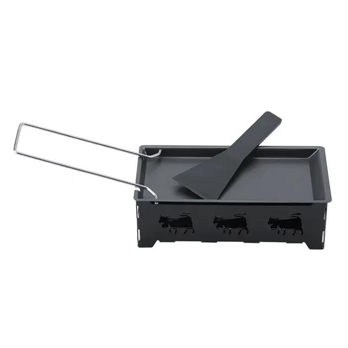 NOn Stick – plateau de cuisson Portable pour Raclette à fromage