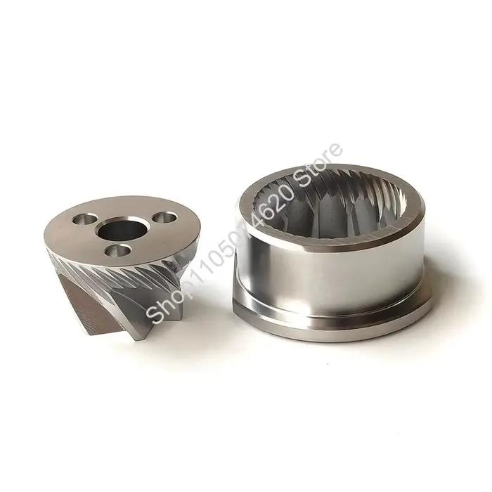 Couteau conique à Six étoiles 48mm, jeu de lames de moulin à café de remplacement, 1 jeu de noyau de broyage en acier inoxydable 420, disque de broyage, pièces de café