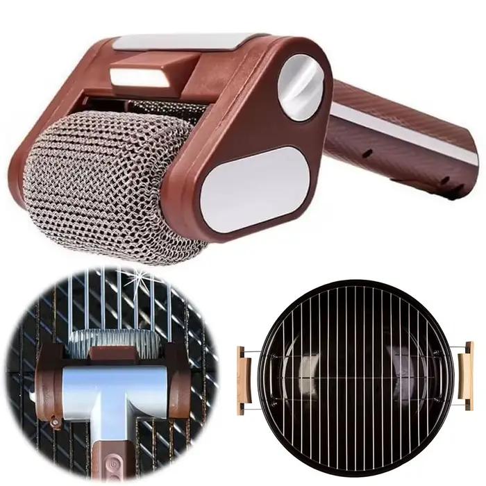 Brosse de gril à rouleau électrique 350 tr/min