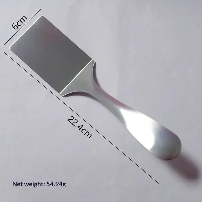 Spatule de cuisine en acier inoxydable pour restaurant et usage domestique