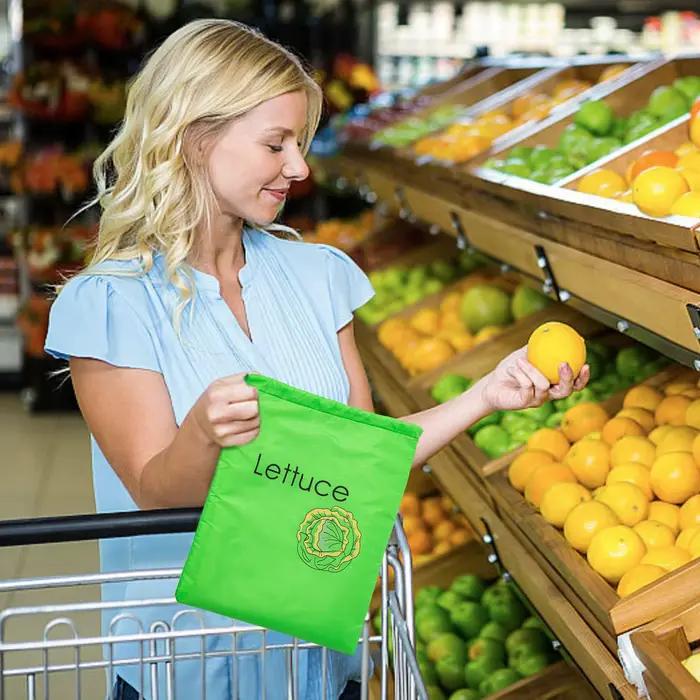 Sac de Conservation de Bananes et Légumes, Sacs de Rangement Préservant la Fraîcheur, Idéal pour la Laitue et Divers Fruits et Légumes Occasions Spéciales
