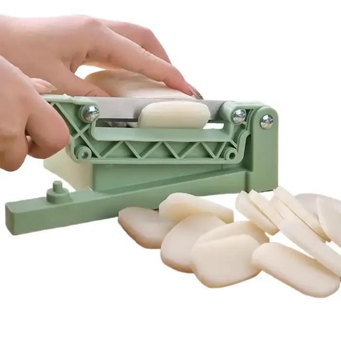 Couteau spécial pour trancher des gâteaux de riz en acier inoxydable