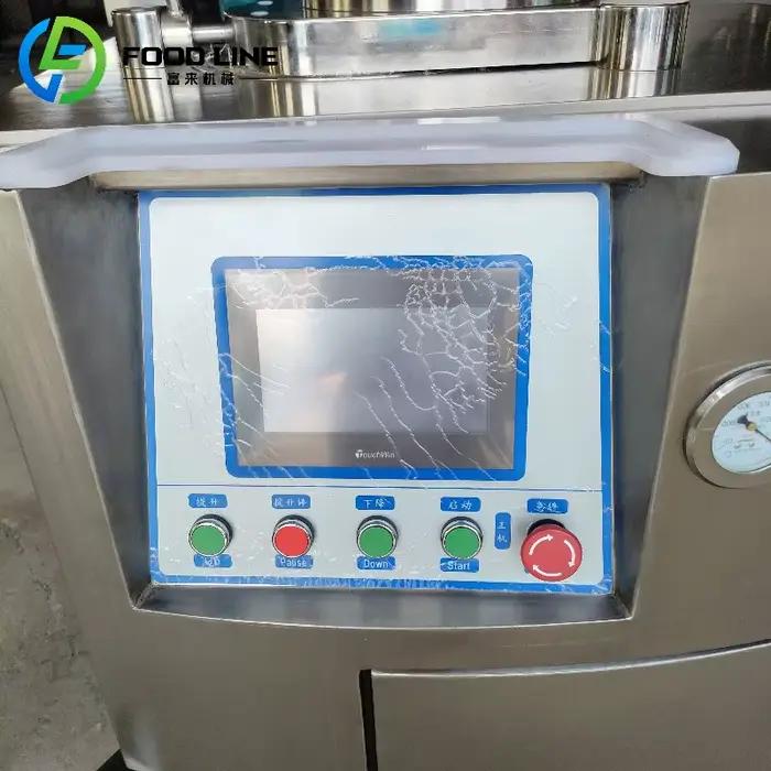 Machine à farcir les saucisses verticale sur mesure en acier inoxydable, hachoir à viande électrique automatique, machine complète pour la fabrication de rouleaux de porc