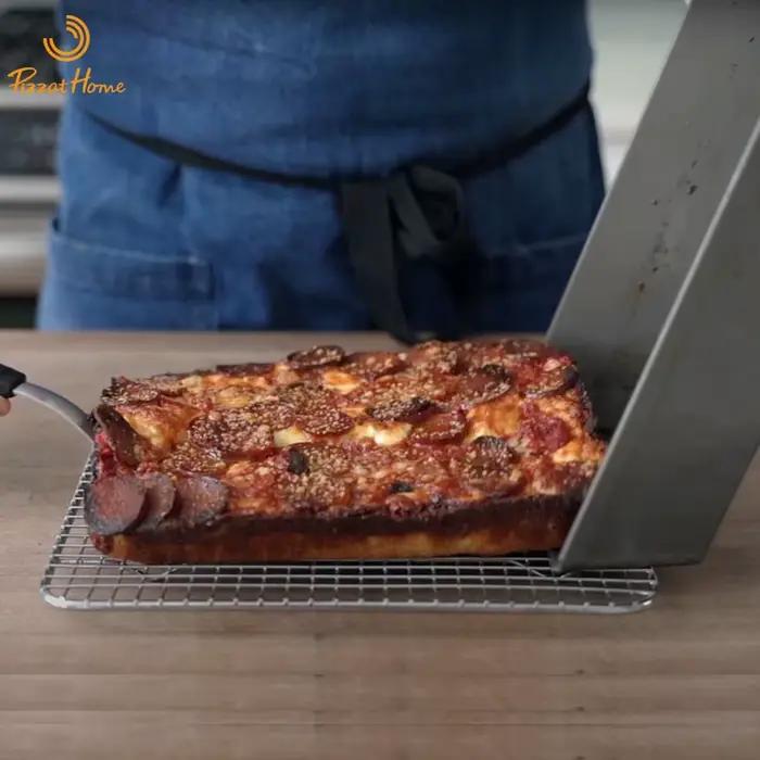 PizzAtHome-Poêle à pizza de style Detroit