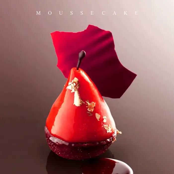 Fruits série mangue poire cuisson mousse gâteau moule en silicone dessert