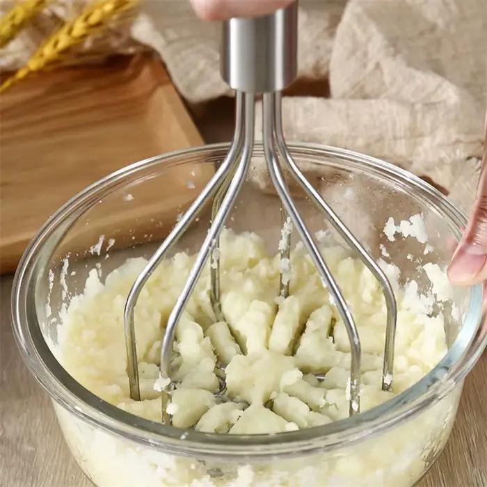 Broyeur manuel en acier inoxydable pour pommes de terre