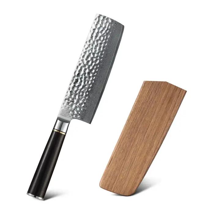HEZHEN Magnetic knife Sheath Wooden