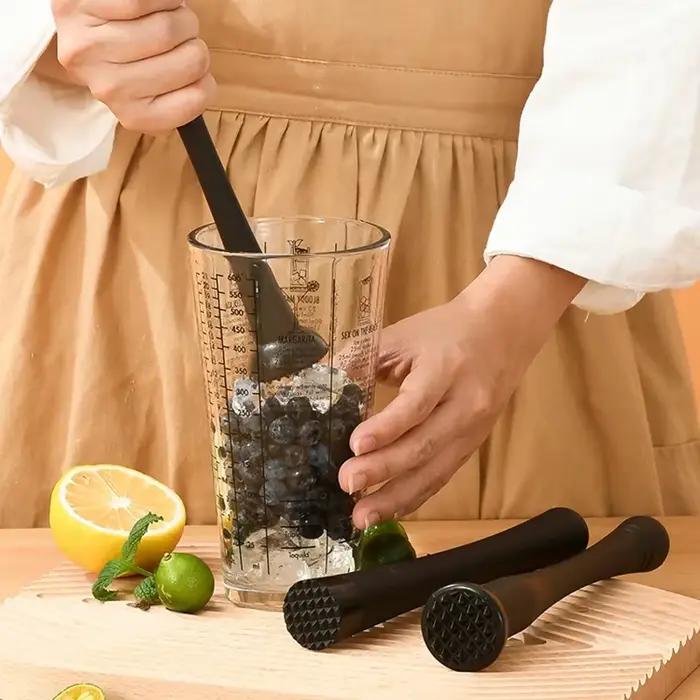 Pilon à cocktail professionnel en acier inoxydable