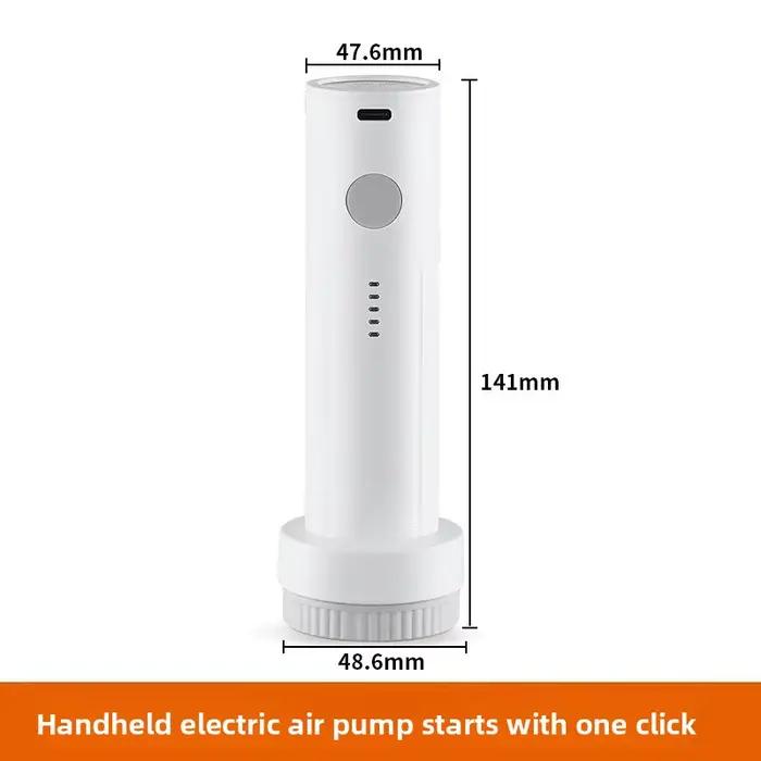 Pompe à vide électrique rechargeable USB C, faible bruit, portable, légère, pompe à air pour les voyages, sac de compression, gain de place