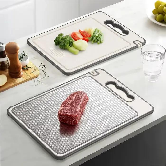 Planche à découper en acier inoxydable pour cuisine
