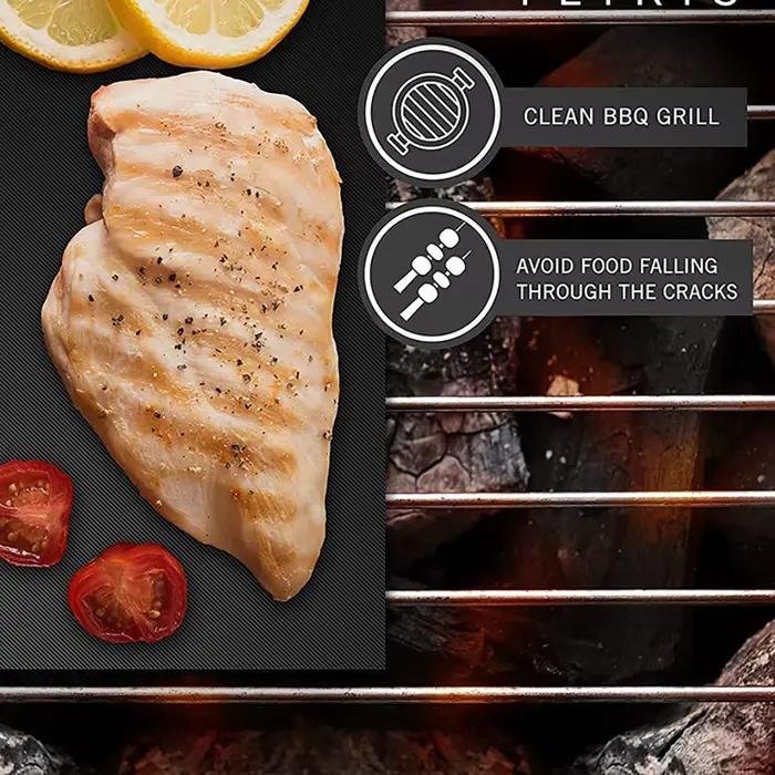 Tapis de Barbecue en PTFE de 0.2mm d'épaisseur
