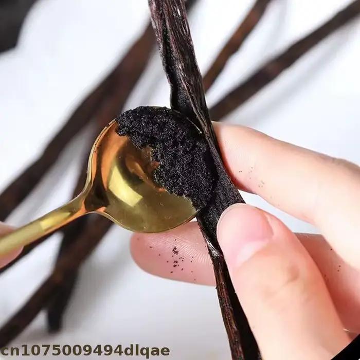 10/20 pièces de gousses de vanille de Madagascar 14-17 cm, gousses de vanille naturelles, encens aromatique pur, parfum d'intérieur, fournitures de bricolage