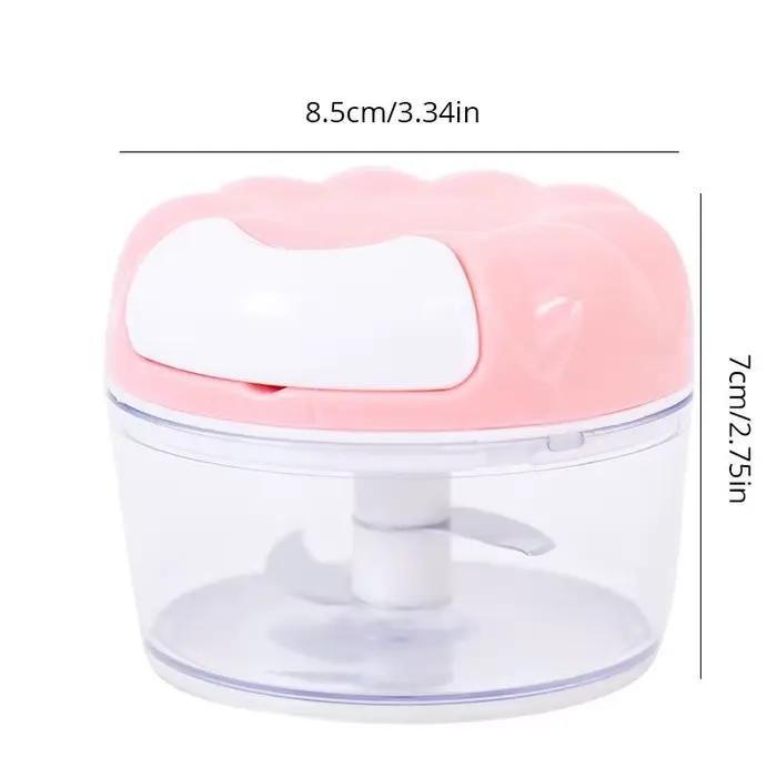 1pc bleu/rose manuel ail masher main tirer cuisine ménage Type ail mélangeur braisé ail haché gadgets
