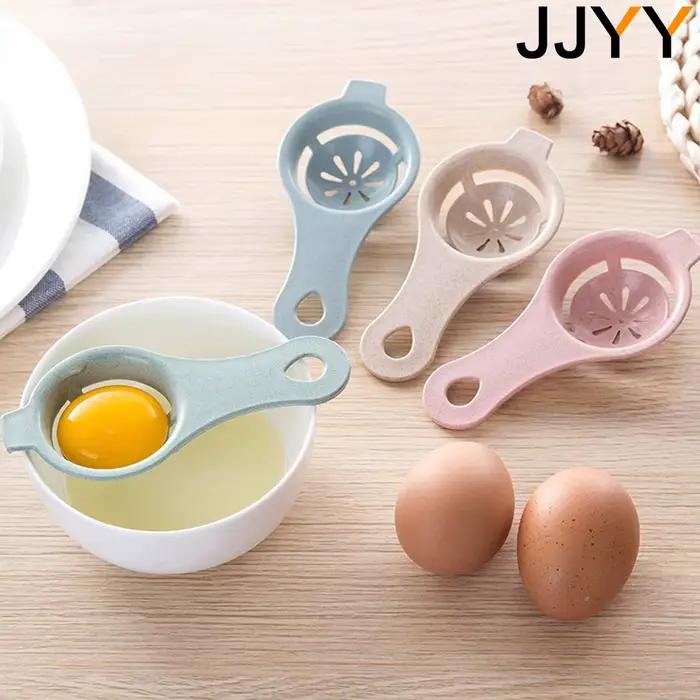 JJYY cuisine oeuf blanc bricolage séparateur support tamis drôle diviseur Stonego cuisine outil accessoires de cuisson