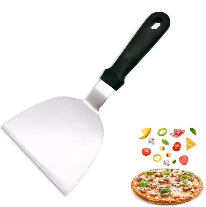 Spatule de plaque chauffante en métal en acier inoxydable