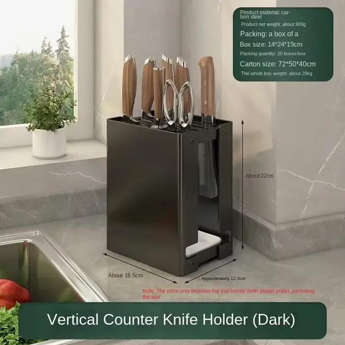 Accessoires de cuisine multifonctionnels, porte-couteaux de cuisine, égouttoir de cuisine, ustensiles de cuisine magnétiques, bloc de couteaux