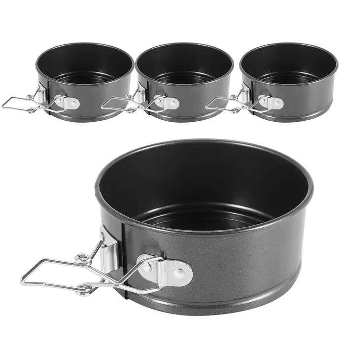 Ensemble de mini poêles antiadhésives pour mini gâteaux au fromage