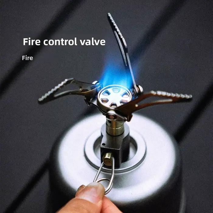 Réchaud à gaz compact MOUNTAINHIKER Cloud Wing Mini pour le camping, les pique-niques en plein air - Nouveau kit de cuisson compact pour la randonnée et les voyages