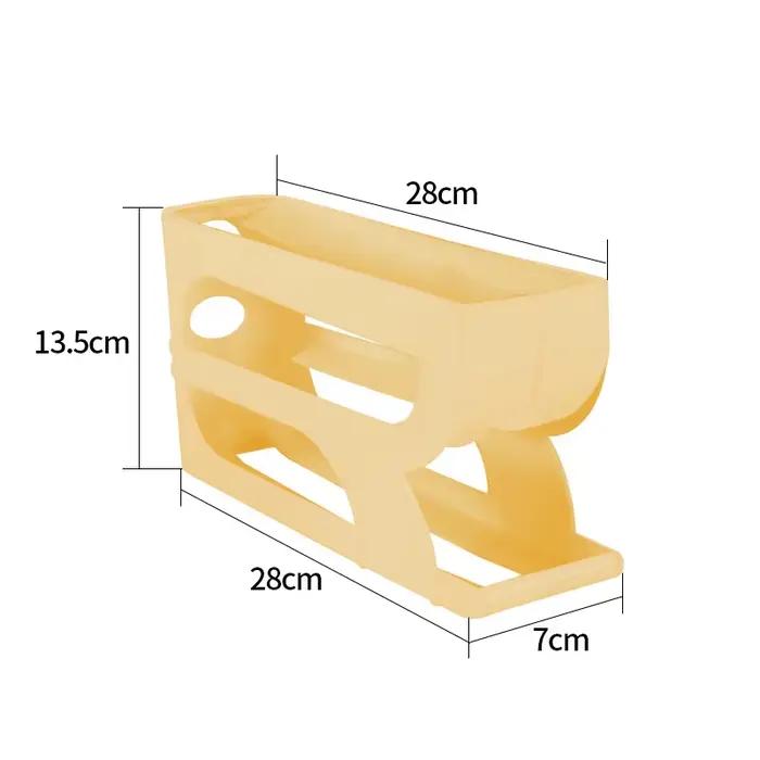 Boîte de rangement d'œufs coulissante à 3/4 couches