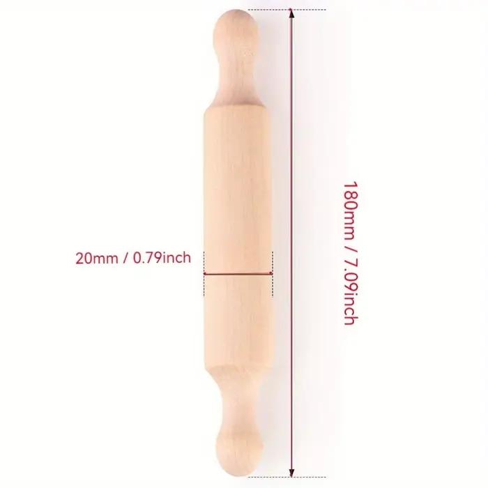 Mini rouleau à pâtisserie en bois-un