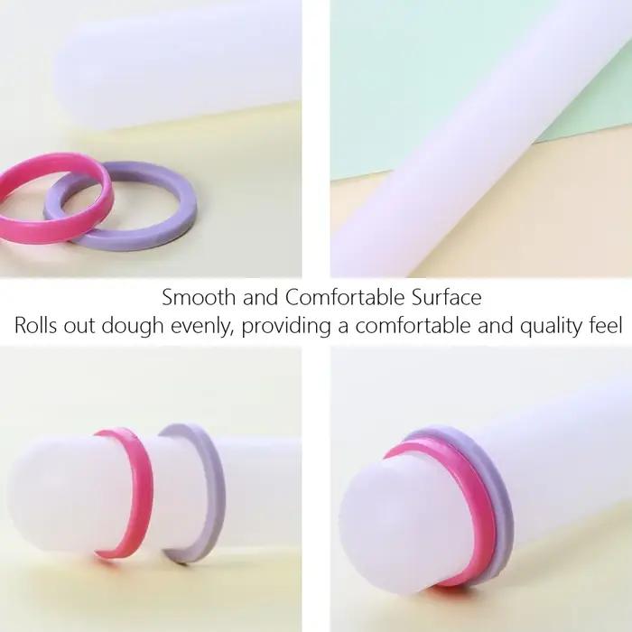 Rouleau à Fondant coulissant antiadhésif en Silicone